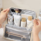 💄 50% DI SCONTO! 👜 Borsa cosmetica con partizioni – Leggera, Antimacchia & Cinghia per appendere ✨