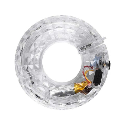 🚴 50% DI SCONTO! 💫 Luce LED per Mozzo Bici – Impermeabile, Facile Montaggio & 8 Modalità Colore 🌈