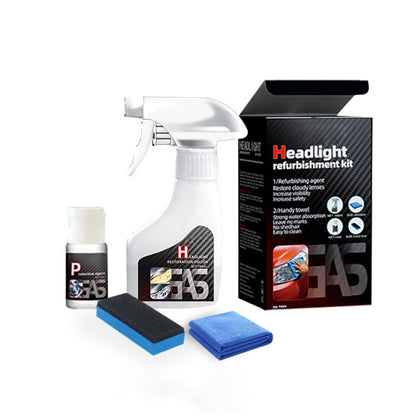 Kit di rigenerante per fari auto e agente di rivestimento effetto cristallo