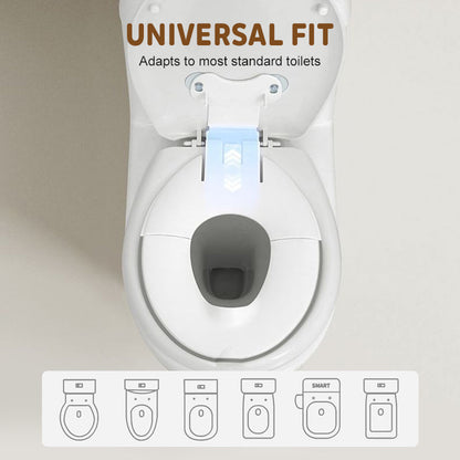🖤🚽 50% DI SCONTO ORA ! ✨ Sedile WC Pieghevole Portatile per Bambini – Sicuro, Leggero & Facile da Pulire 👶