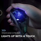 💥Prezzo shock di oggi: 50% DI SCONTO🚗Pomello del cambio universale trasparente a LED attivato al tocco