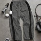 Pantaloni sportivi da uomo ad asciugatura rapida con strisce laterali