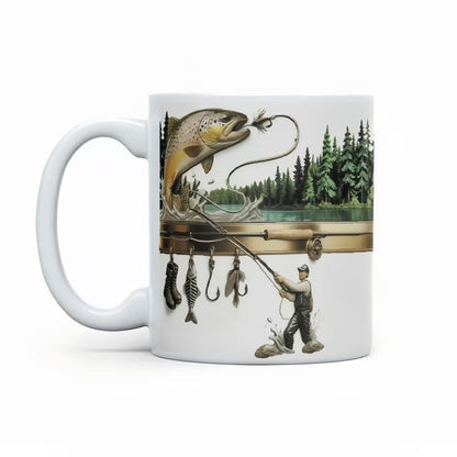 📢🔥2026 Uutuudet - 50% alennus!🏆 Tazza da caffè in ceramica con tema pesca