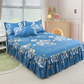 🔈🔈 OFFERTA LAMPO - SCONTO DEL 60% ⚡ Set di 3 Gonne da Letto con Volant 🛏️ – Stampa Floreale & Design a Doppio Strato!