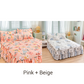 🔈🔈 OFFERTA LAMPO - SCONTO DEL 60% ⚡ Set di 3 Gonne da Letto con Volant 🛏️ – Stampa Floreale & Design a Doppio Strato!