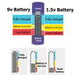 🔋 ACQUISTA 2, OTTIENI 1 GRATIS! ⚡ Tester Universale per Pile – Verifica AA, AAA, 9V, 3 Secondi, Senza Batterie & Ultra-Compatto ✔️