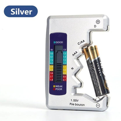 🔋 ACQUISTA 2, OTTIENI 1 GRATIS! ⚡ Tester Universale per Pile – Verifica AA, AAA, 9V, 3 Secondi, Senza Batterie & Ultra-Compatto ✔️