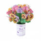 Biglietto di Auguri a Bouquet Pop-Up 3D