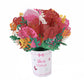 Biglietto di Auguri a Bouquet Pop-Up 3D