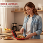🍞🔥2026 Uutuudet - 50% alennus! 🥪 Tostapane e Piastra Sandwich Senza Fili – Croccante in 3 Minuti, Design Compatto & Facile da Pulire 🔥