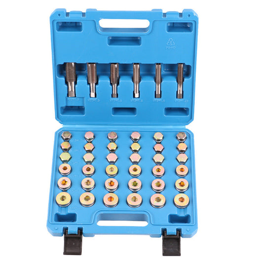 Kit di riparazione filettatura coppa dell'olio, 114 pezzi