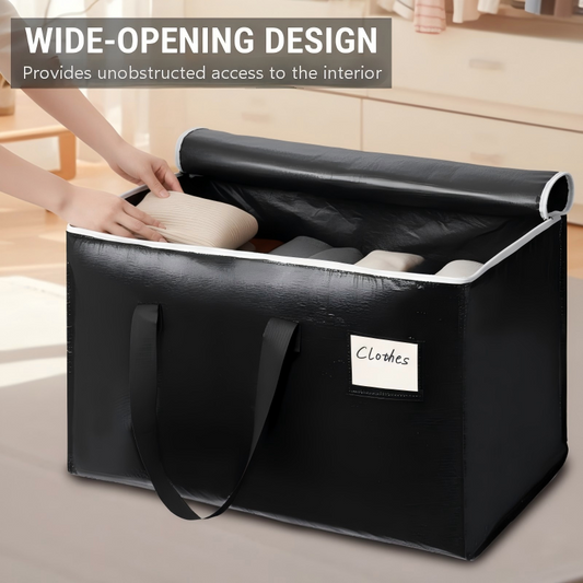Borsa da trasloco grande, resistente e capiente con cerniera