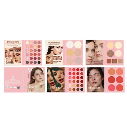 Kit Palette Trucco Multifunzione da 67 Colori - Libro Magico del Trucco