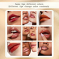 🎅 Prezzo speciale natalizio!! 🎁- ✨Rossetto che non macchia con la magia del cambio di colore💄 Trasformazione del colore cristallina e traslucida! 💋 Rivela istantaneamente il colore al contatto