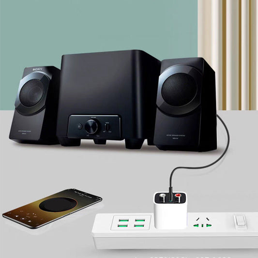 Hi-Fi-stereo Bluetooth-ljudadapter med AUX/RCA-utgång