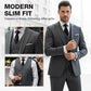 📢📢60%  DI SCONTO !! ⏰Set completo da uomo slim fit a 3 pezzi🕴️