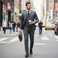 📢📢60%  DI SCONTO !! ⏰Set completo da uomo slim fit a 3 pezzi🕴️