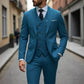 📢📢60%  DI SCONTO !! ⏰Set completo da uomo slim fit a 3 pezzi🕴️