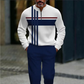 🔈🔈SCONTO DEL 62%🔥Set pullover e pantaloni con stampa grafica da uomo