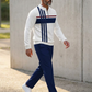 🔈🔈SCONTO DEL 62%🔥Set pullover e pantaloni con stampa grafica da uomo
