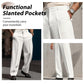 📢📢Sconto del 50%! ⏰Pantaloni Uomo Casual a Gamba Larga con Pinces