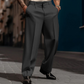 📢📢Sconto del 50%! ⏰Pantaloni Uomo Casual a Gamba Larga con Pinces