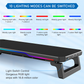 Supporto Monitor Ergonomico RGB con Hub USB