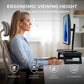 Supporto Monitor Ergonomico RGB con Hub USB