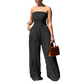 Tuta Elegante Senza Spalline
