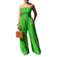 Tuta Elegante Senza Spalline