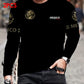 Maglia da uomo a maniche lunghe con girocollo