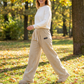 ✨50% DI SCONTO! 💫Pantaloni da donna in velluto a coste a gamba larga con coulisse