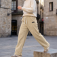 ✨50% DI SCONTO! 💫Pantaloni da donna in velluto a coste a gamba larga con coulisse