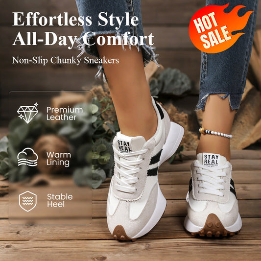 📢📢Sconto del 50%! ⏰ Sneakers chunky casual da donna antiscivolo