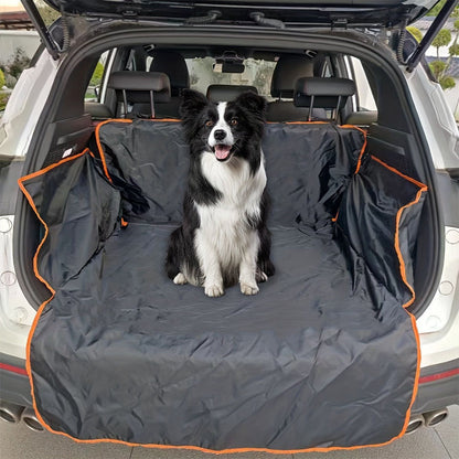 📢📢Sconto del 50%! ⏰Tappetino impermeabile per bagagliaio auto per animali domestici con aletta paraurti