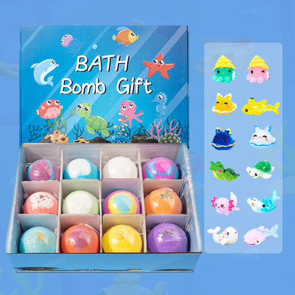 📢🔥2026 Uutuudet - 50% alennus!🏆Set regalo di 12 bombe da bagno per bambini